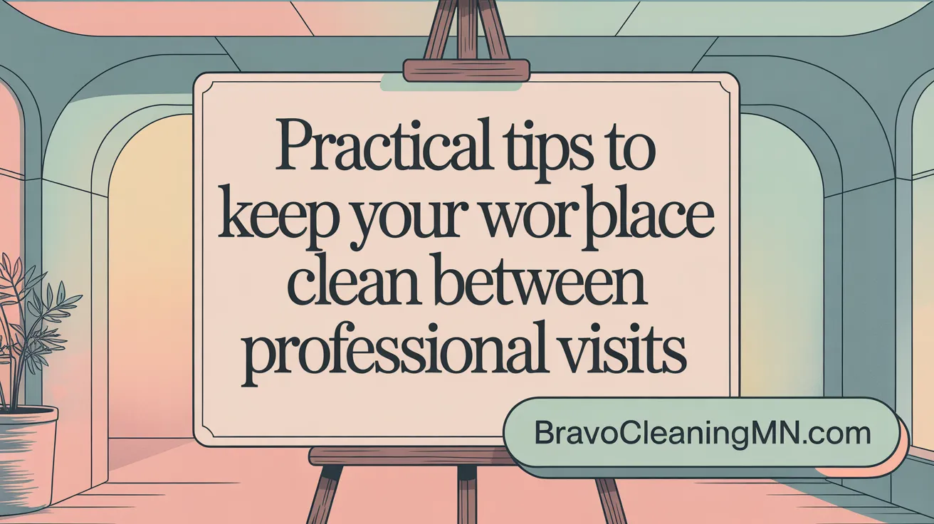 Practical Tips to Keep Your Workplace Clean Between Professional Visits