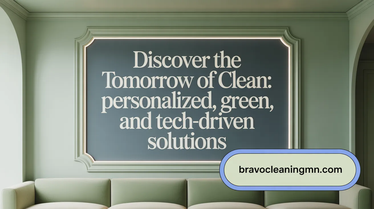 Discover the Tomorrow of Clean: Personalized, Green, and Tech-Driven Solutions