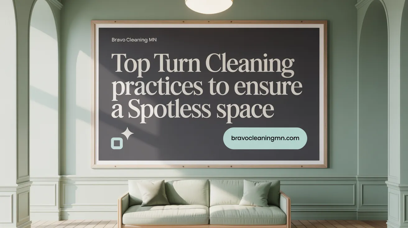 Top Turn Cleaning Practices to Ensure a Spotless Space