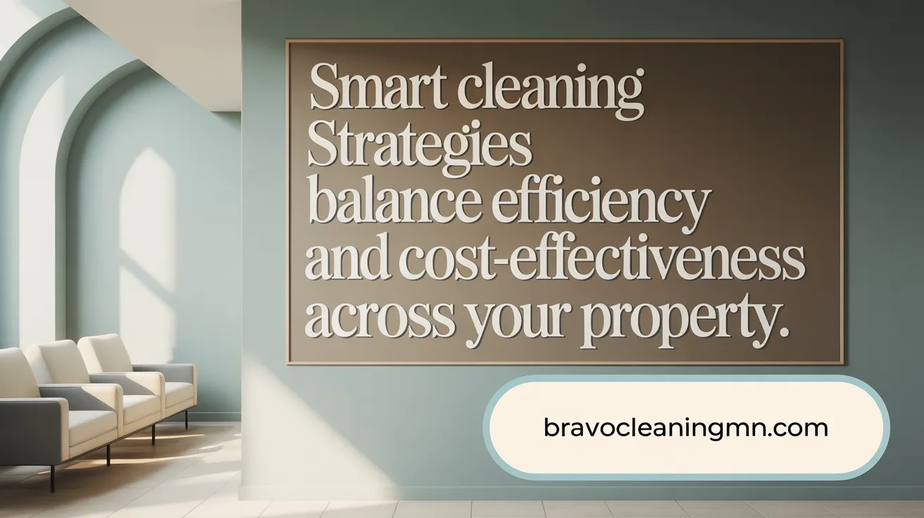 Smart Cleaning Strategies
Balance efficiency and cost-effectiveness across your property.