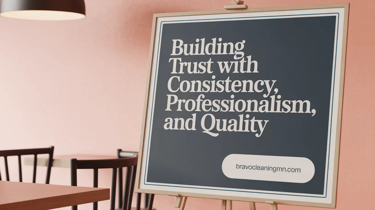 Building Trust with Consistency, Professionalism, and Quality