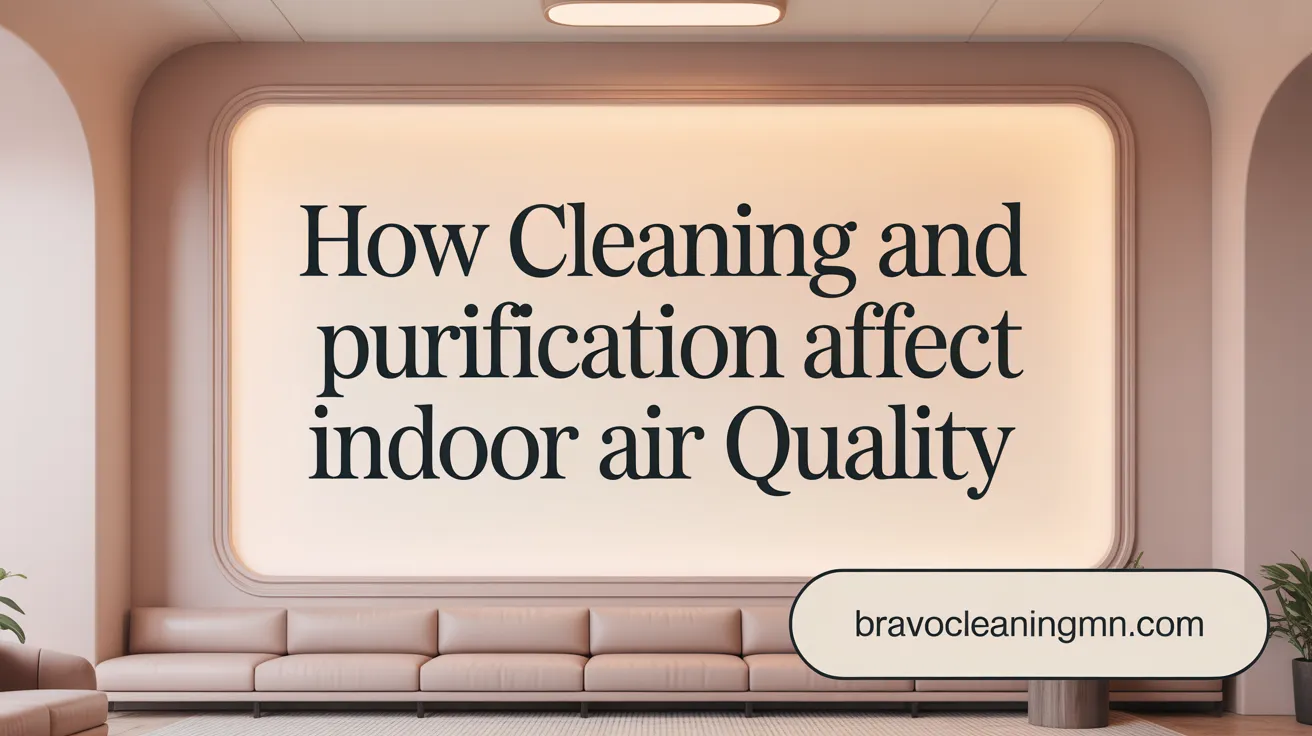 How Cleaning and Purification Affect Indoor Air Quality
