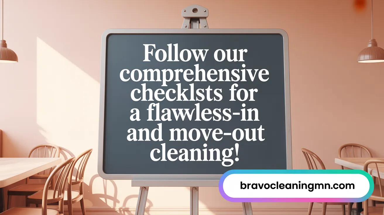 Follow our comprehensive checklists for a flawless move-in and move-out cleaning!