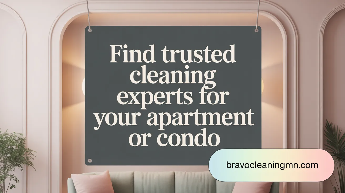Find Trusted Cleaning Experts for Your Apartment or Condo