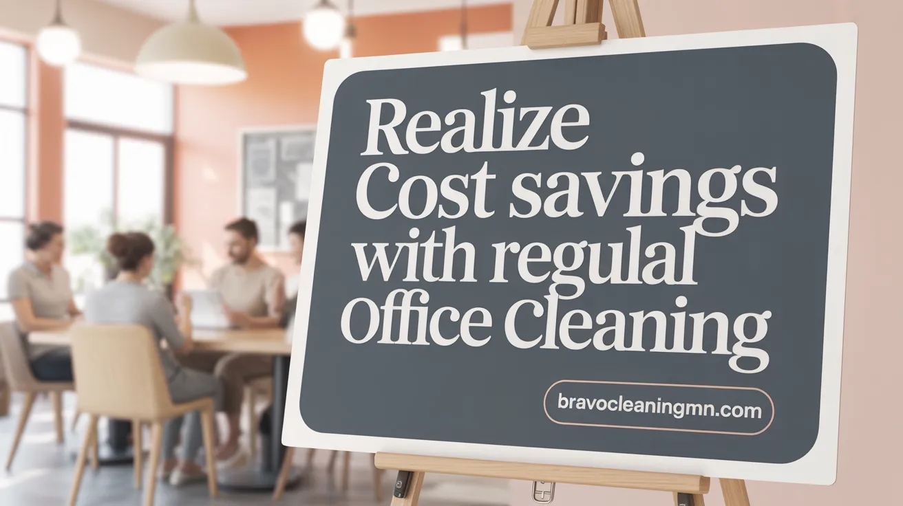 Realize Cost Savings with Regular Office Cleaning