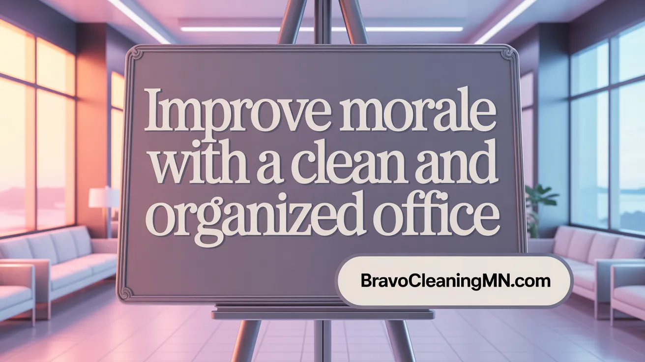 Improve Morale with a Clean and Organized Office