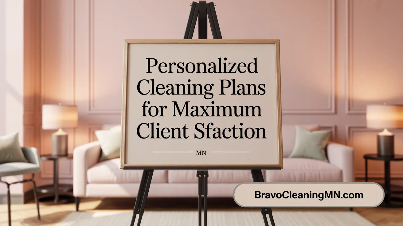 Personalized Cleaning Plans for Maximum Client Satisfaction