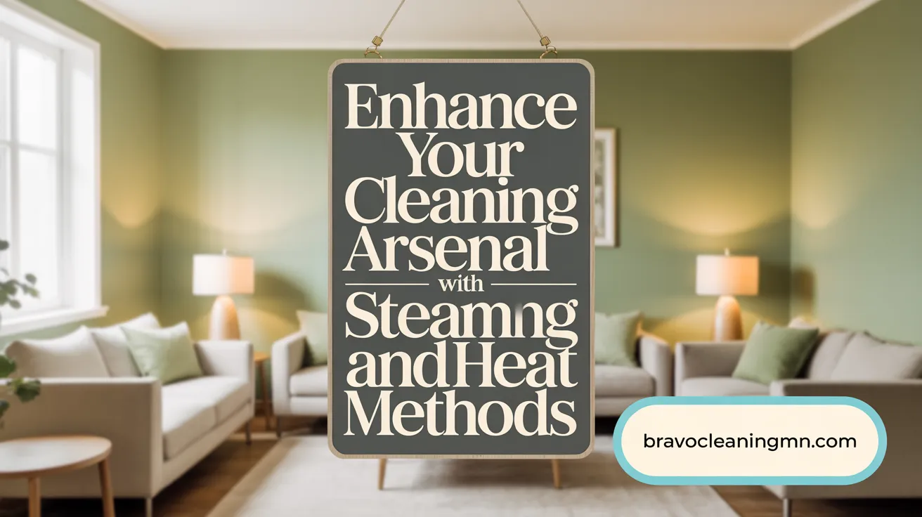 Enhance Your Cleaning Arsenal with Steaming and Heat Methods