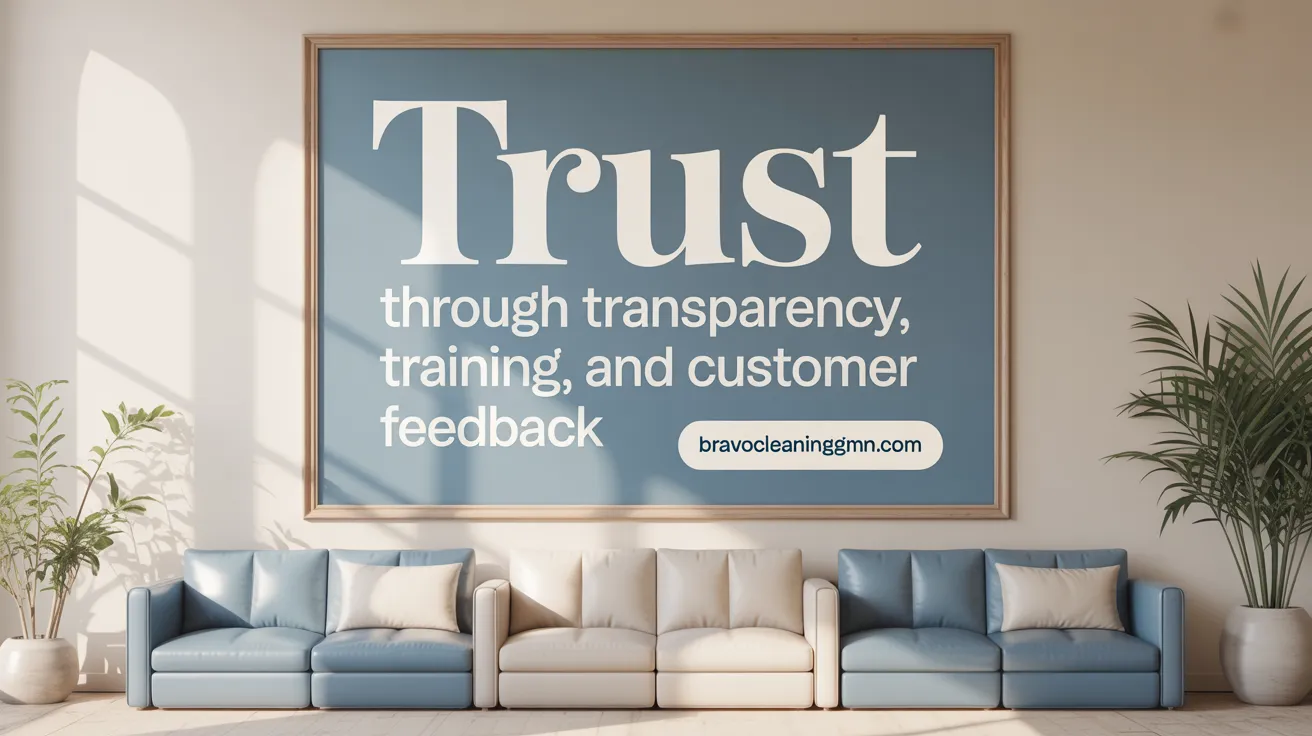 Trust Through Transparency, Training, and Customer Feedback