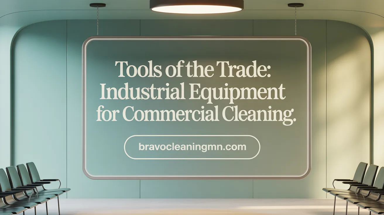 Tools of the Trade: Industrial Equipment for Commercial Cleaning
