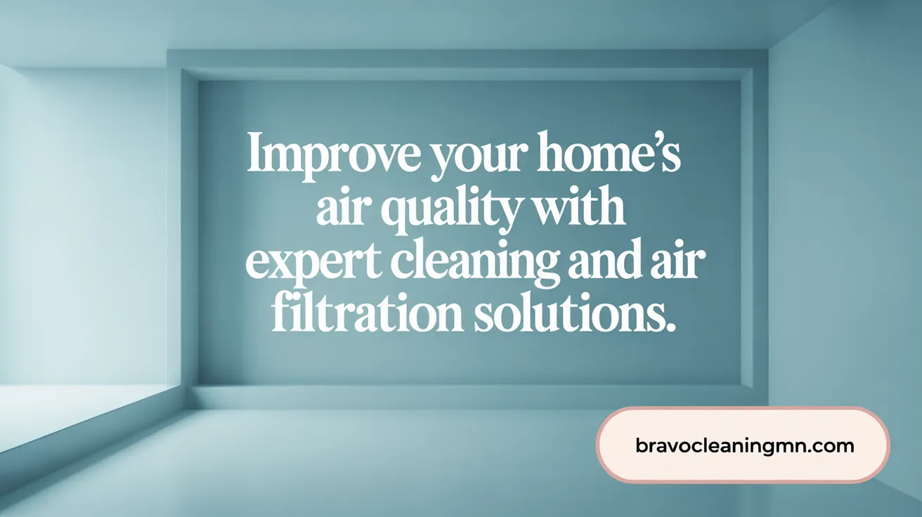 Improve your home's air quality with expert cleaning and air filtration solutions.