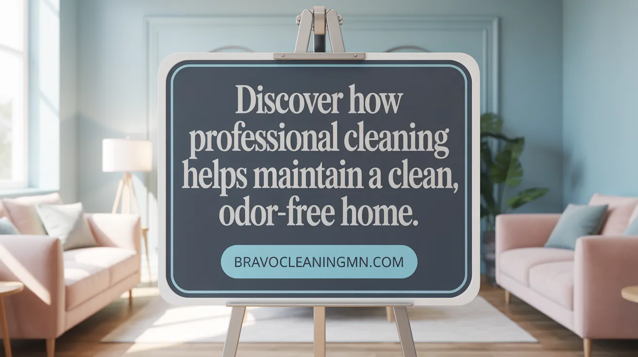 Discover how professional cleaning helps maintain a clean, odor-free home.