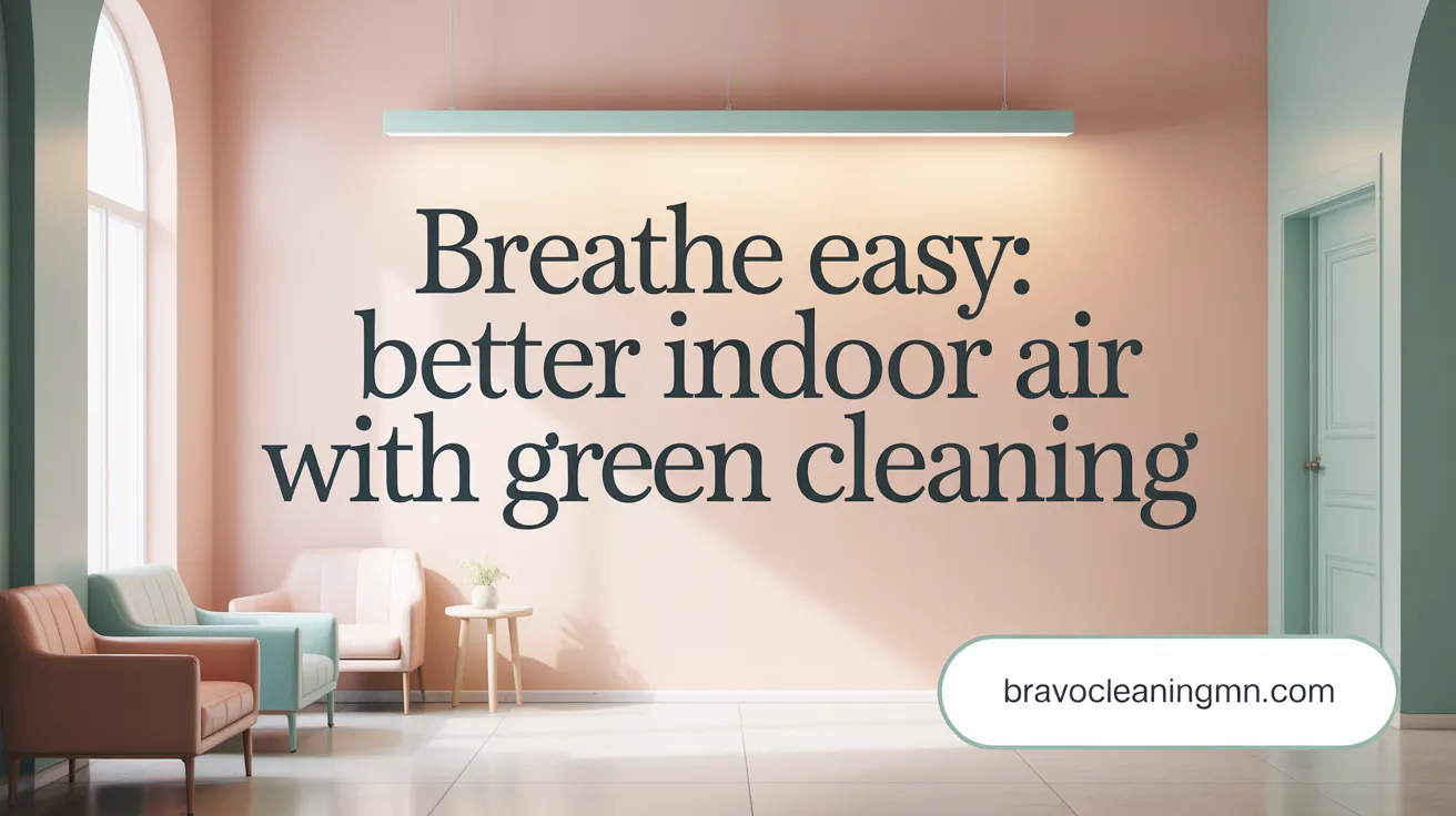 Breathe Easy: Better Indoor Air with Green Cleaning