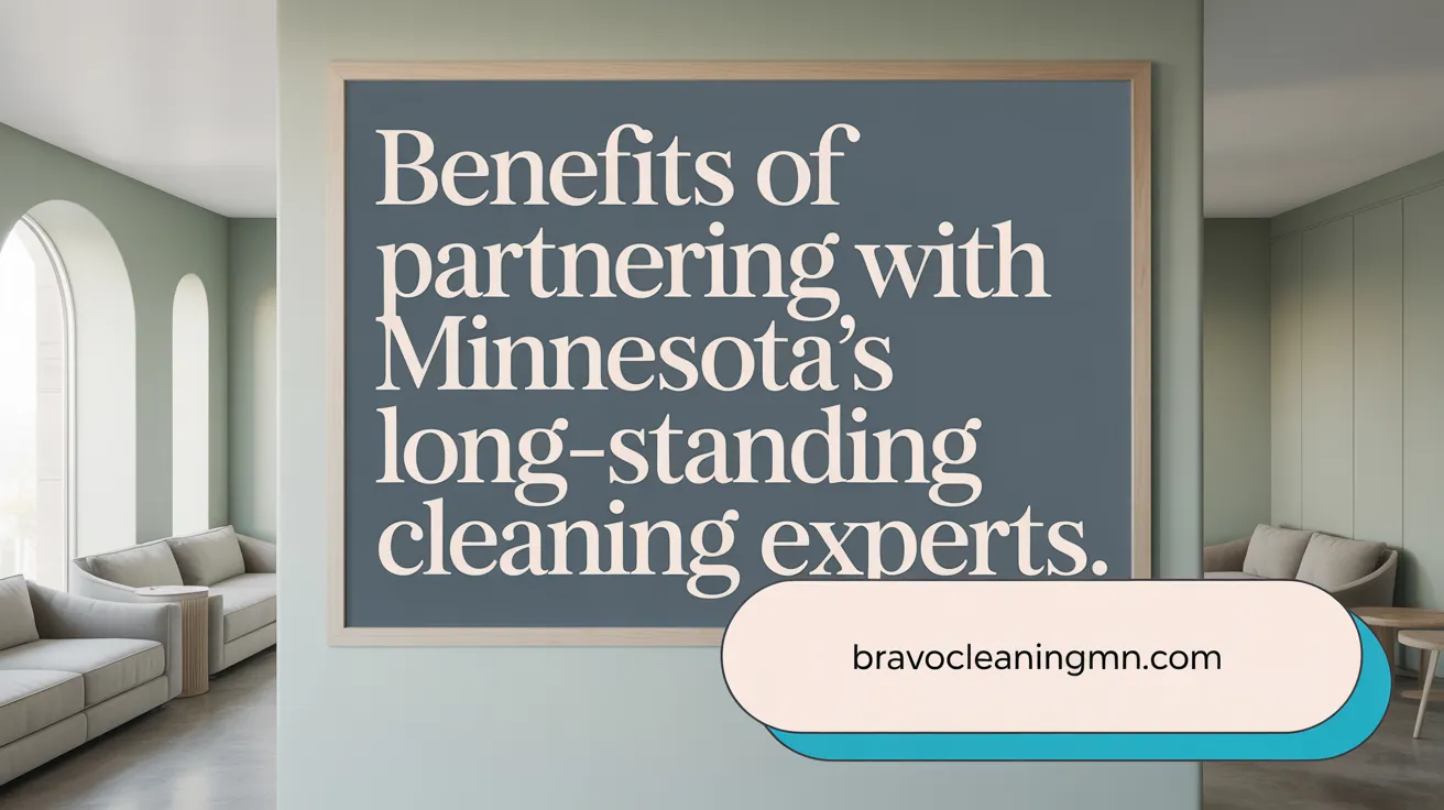 Benefits of Partnering with Minnesota's Long-Standing Cleaning Experts