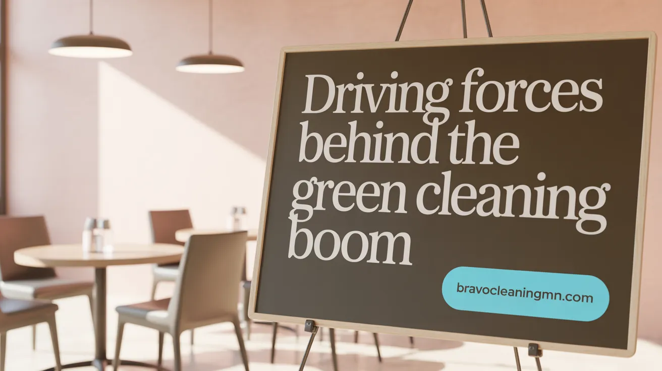 Driving Forces Behind the Green Cleaning Boom