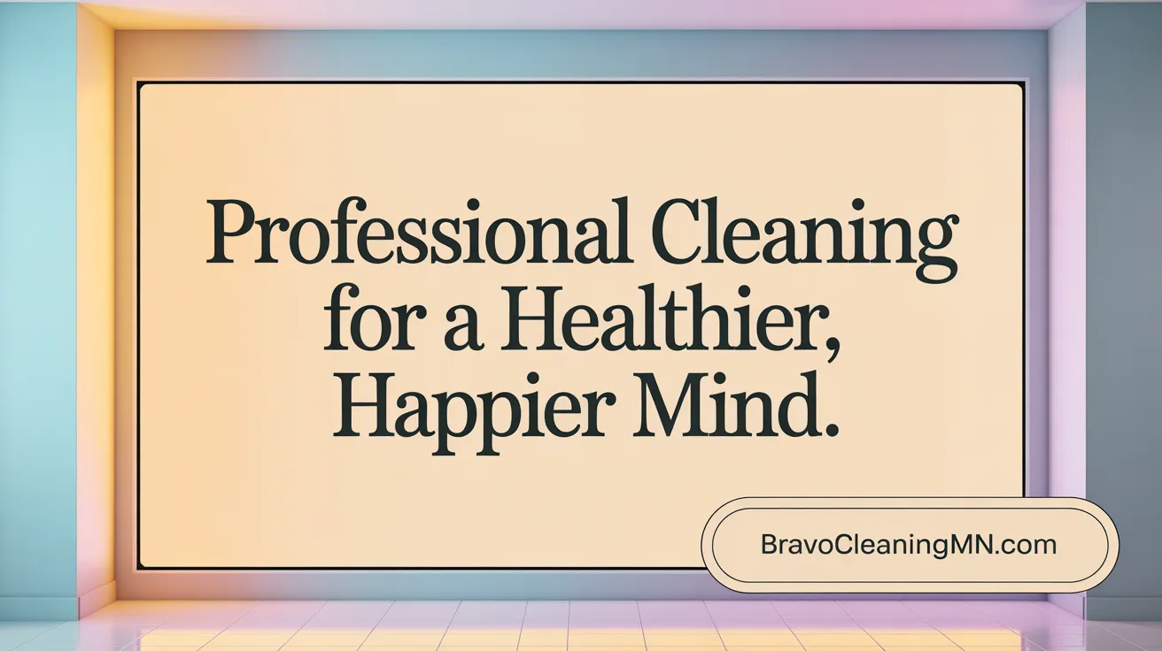 Professional Cleaning for a Healthier, Happier Mind