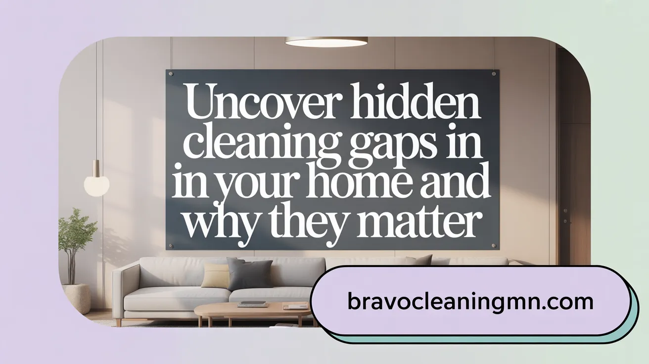 Uncover Hidden Cleaning Gaps in Your Home and Why They Matter