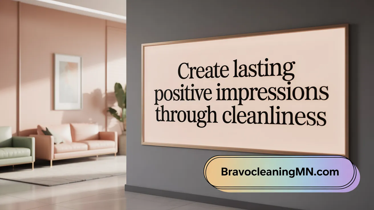 Create Lasting Positive Impressions Through Cleanliness