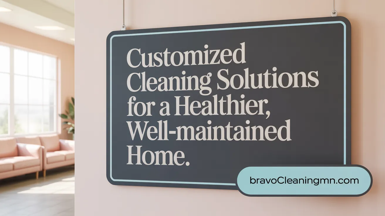 Customized Cleaning Solutions for a Healthier, Well-Maintained Home