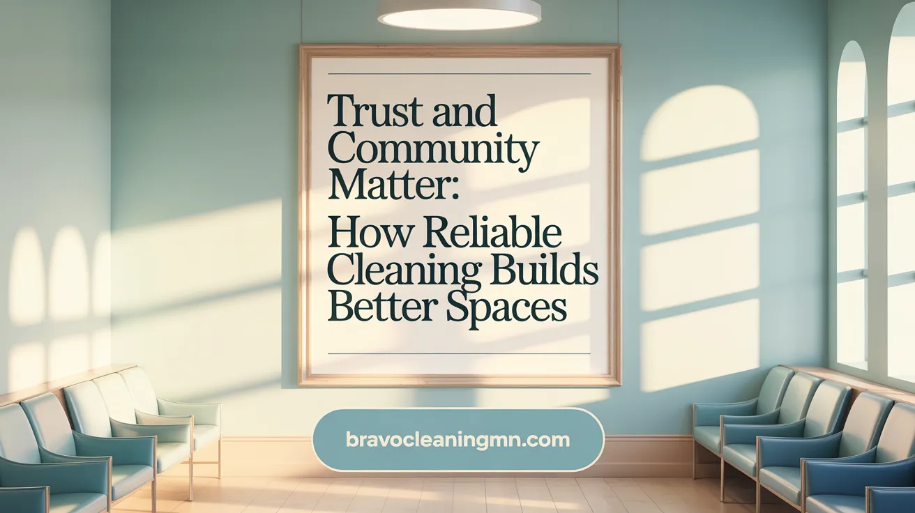 Trust and Community Matter: How Reliable Cleaning Builds Better Spaces