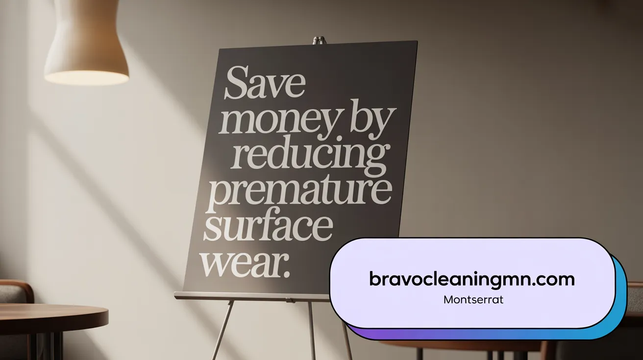 Save Money by Reducing Premature Surface Wear