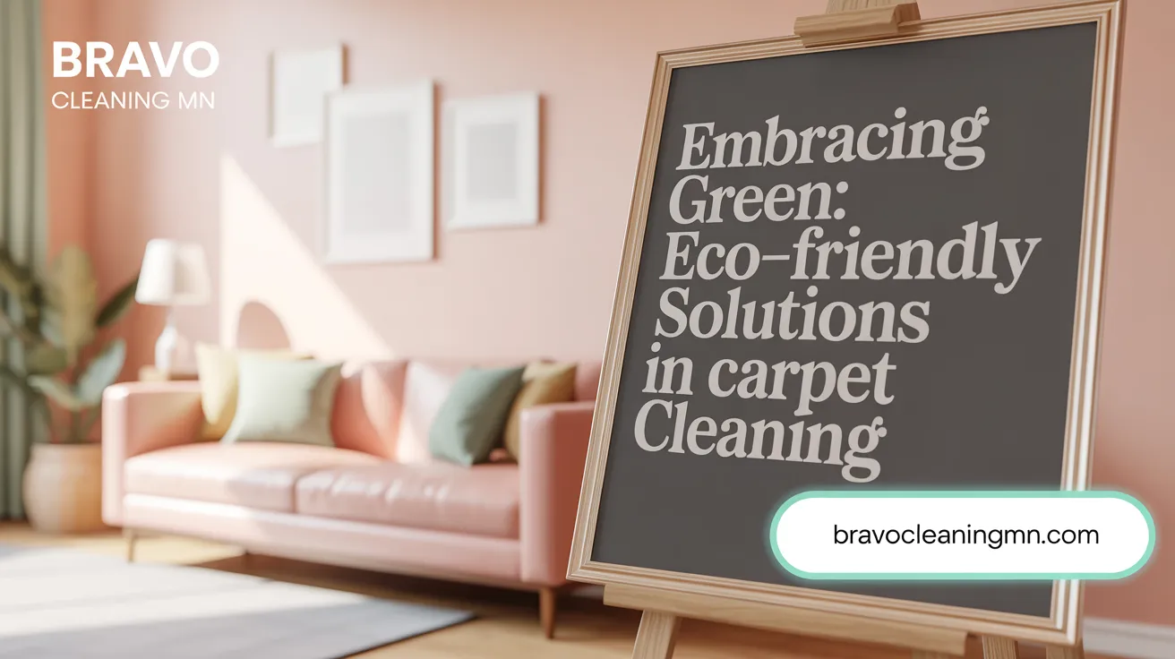 Embracing Green: Eco-Friendly Solutions in Carpet Cleaning