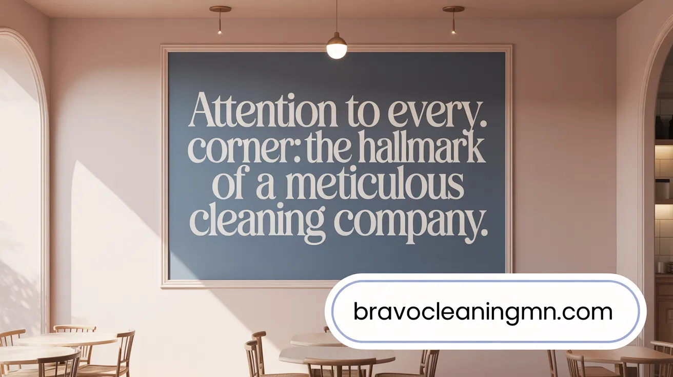 Attention to Every Corner: The Hallmark of a Meticulous Cleaning Company