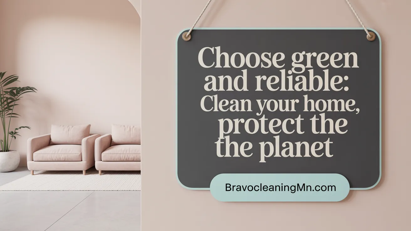 Choose Green and Reliable: Clean Your Home, Protect the Planet