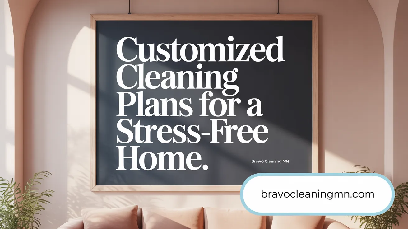 Customized Cleaning Plans for a Stress-Free Home