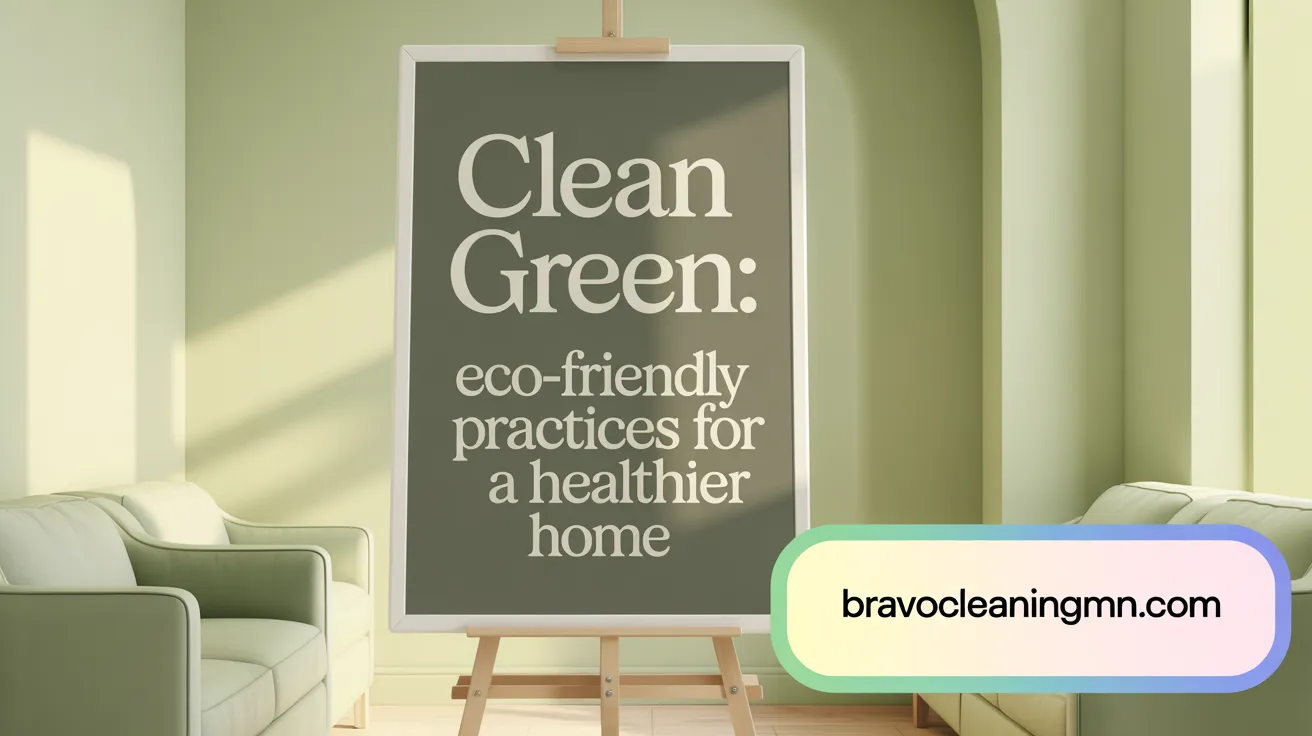 Clean Green: Eco-Friendly Practices for a Healthier Home
