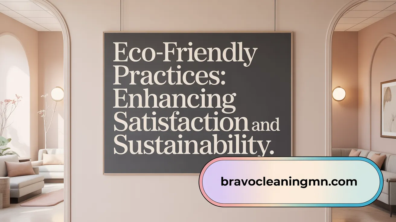 Eco-Friendly Practices: Enhancing Satisfaction and Sustainability