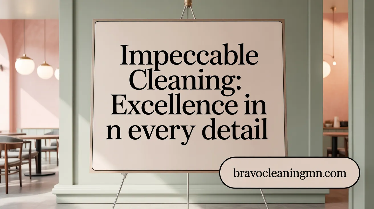 Impeccable Cleaning: Excellence in Every Detail