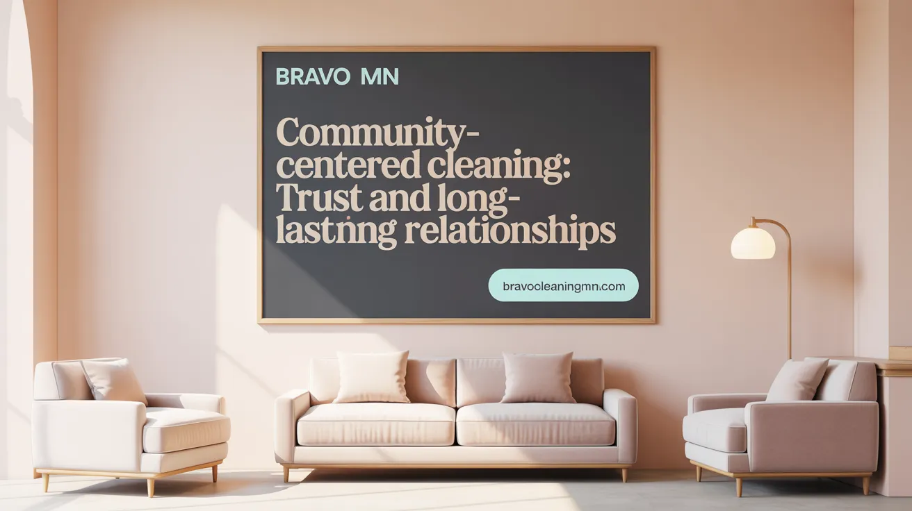 Community-Centered Cleaning: Trust and Long-Lasting Relationships