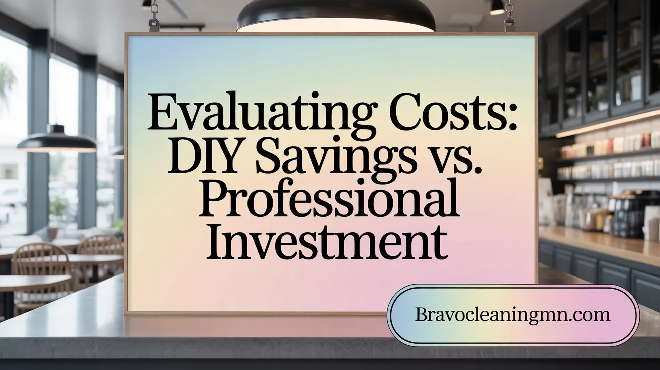 Evaluating Costs: DIY Savings vs. Professional Investment