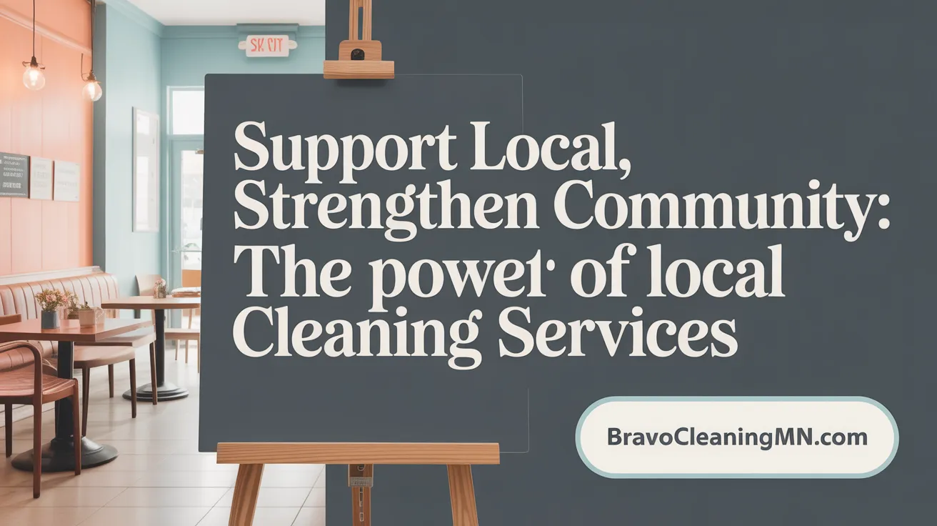 Support Local, Strengthen Community: The Power of Local Cleaning Services