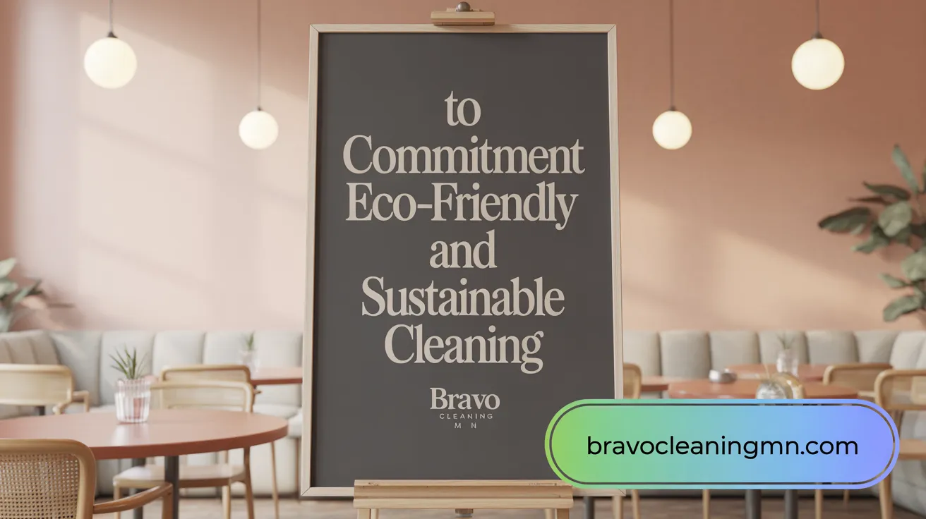 Commitment to Eco-Friendly and Sustainable Cleaning