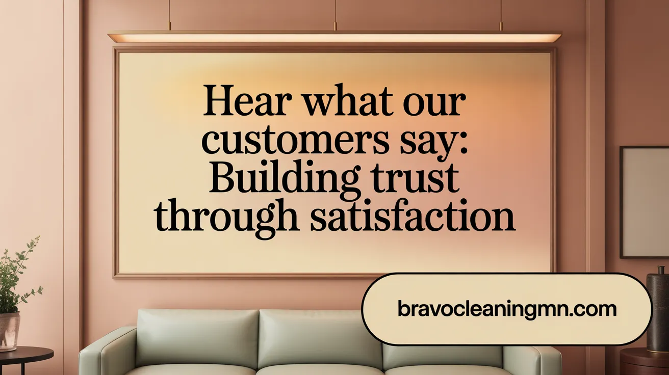 Hear What Our Customers Say: Building Trust Through Satisfaction