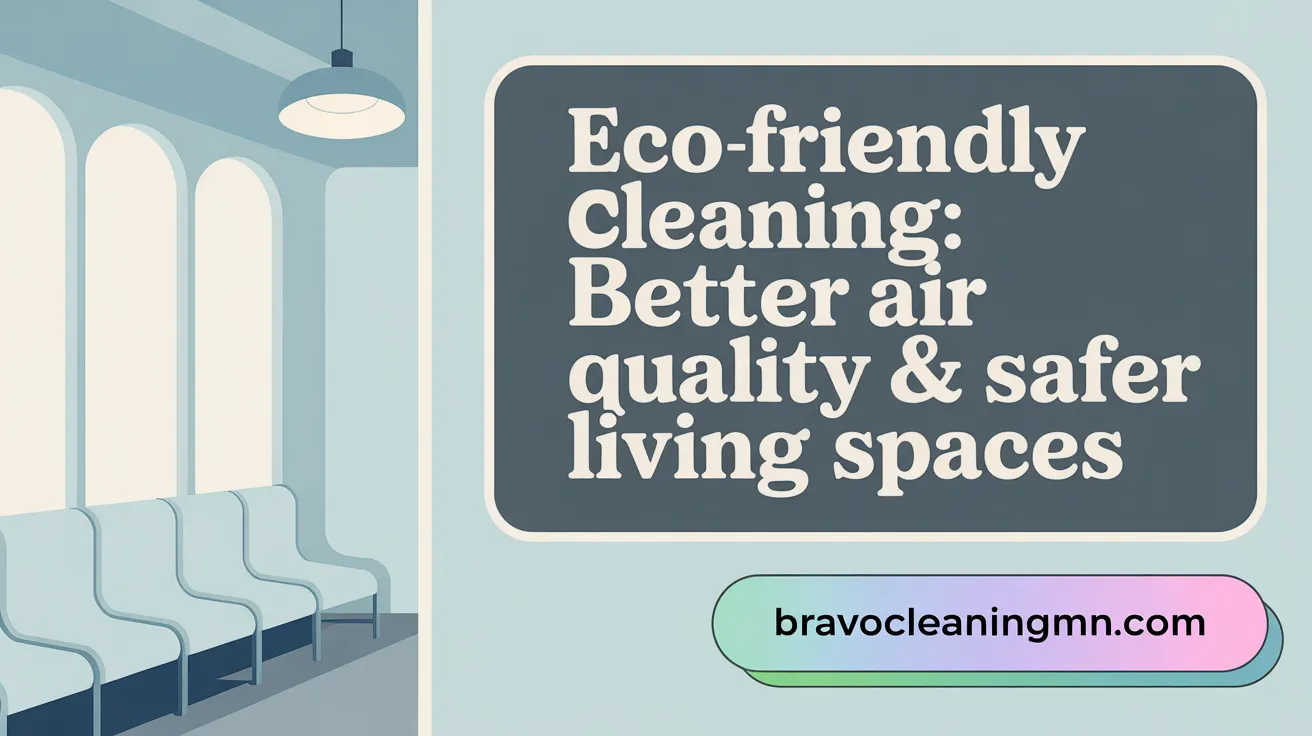 Eco-Friendly Cleaning: Better Air Quality &amp; Safer Living Spaces