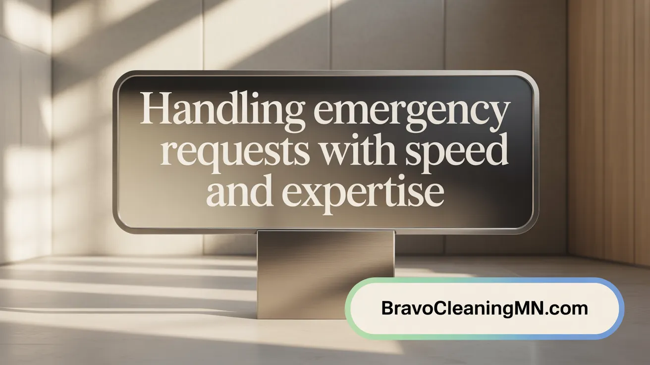 Handling Emergency Requests with Speed and Expertise