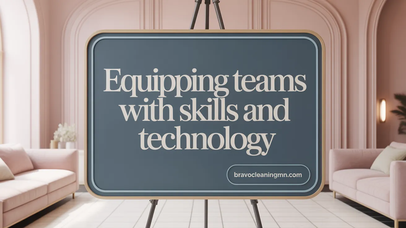 Equipping Teams with Skills and Technology