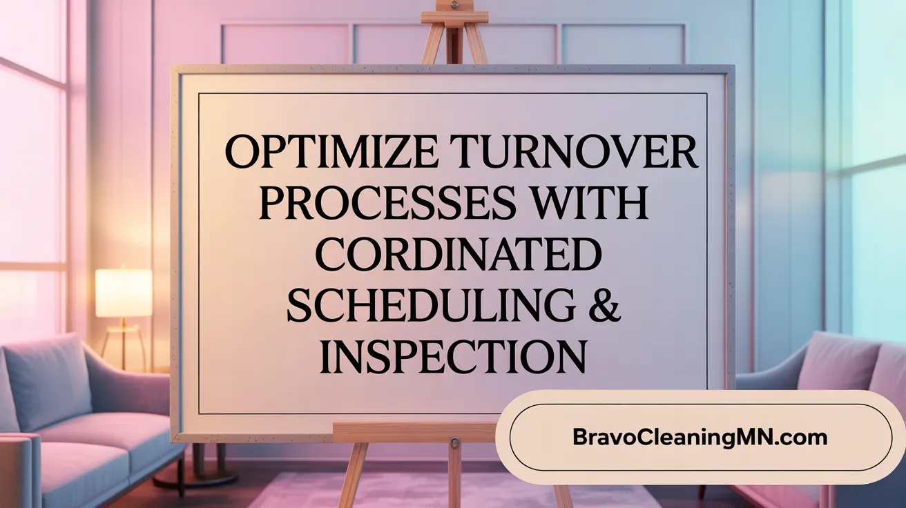 Optimize Turnover Processes with Coordinated Scheduling &amp; Inspection