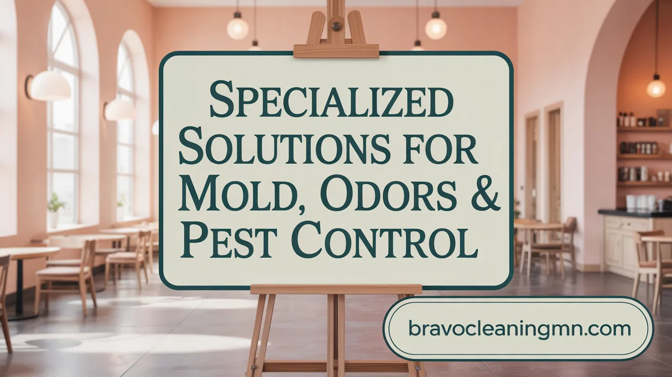 Specialized Solutions for Mold, Odors &amp; Pest Control