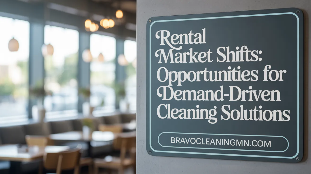 Rental Market Shifts: Opportunities for Demand-Driven Cleaning Solutions