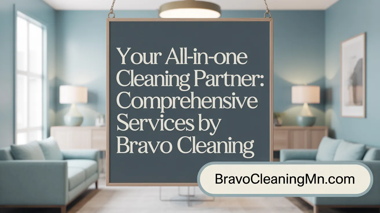 Your All-In-One Cleaning Partner: Comprehensive Services by Bravo Cleaning