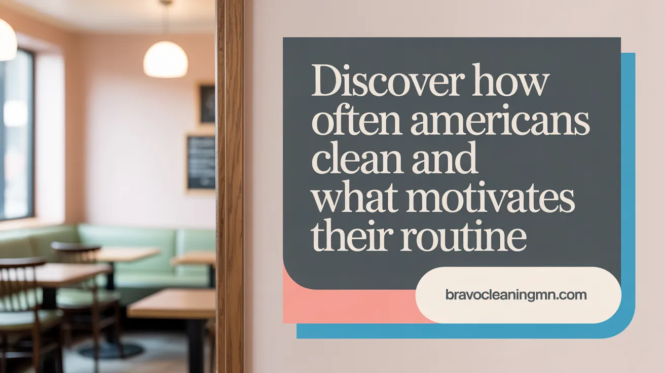 Discover How Often Americans Clean and What Motivates Their Routine