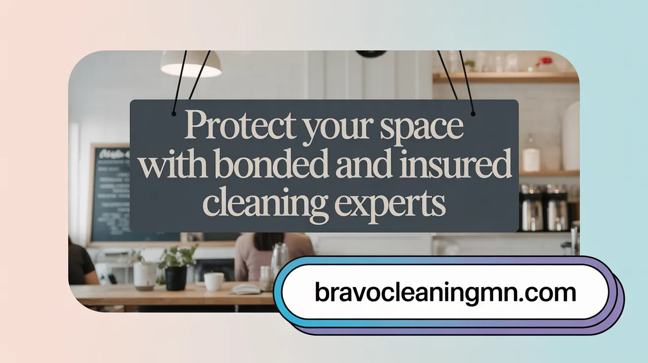 Protect Your Space with Bonded and Insured Cleaning Experts