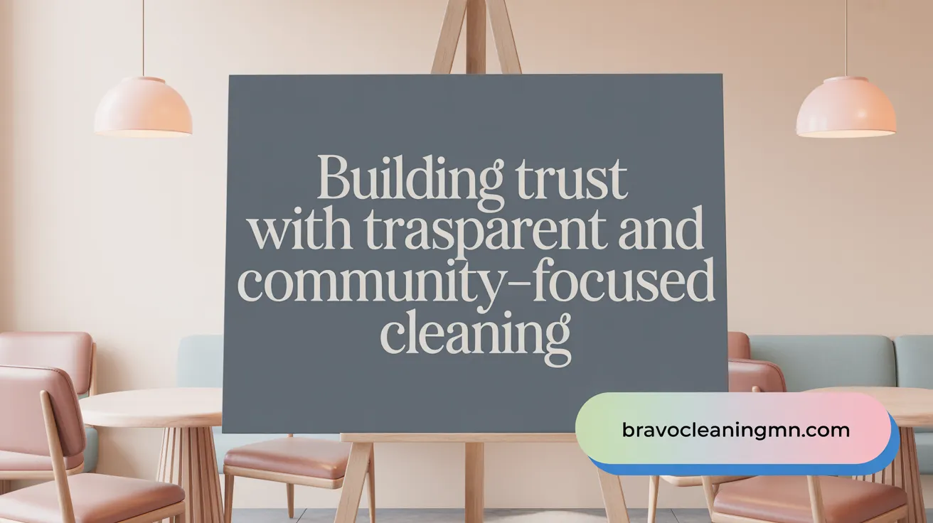 Building Trust with Transparent and Community-Focused Cleaning