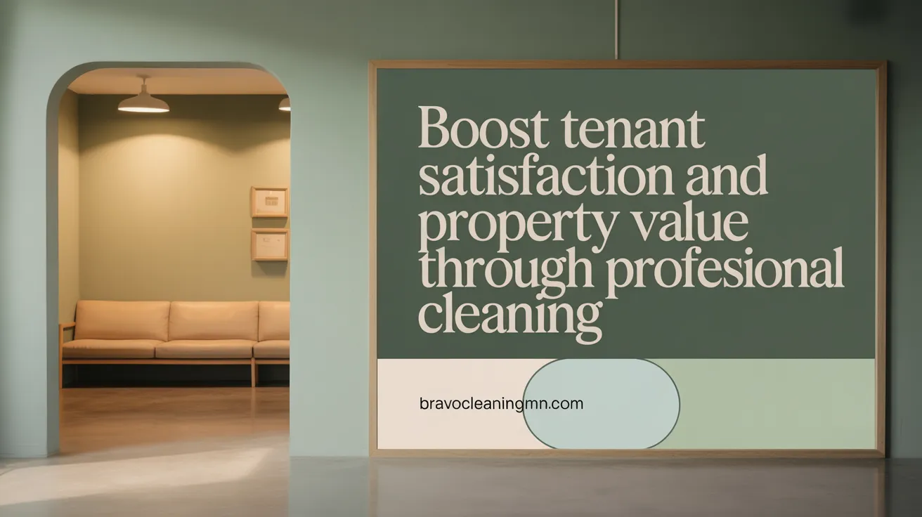 Boost Tenant Satisfaction and Property Value Through Professional Cleaning