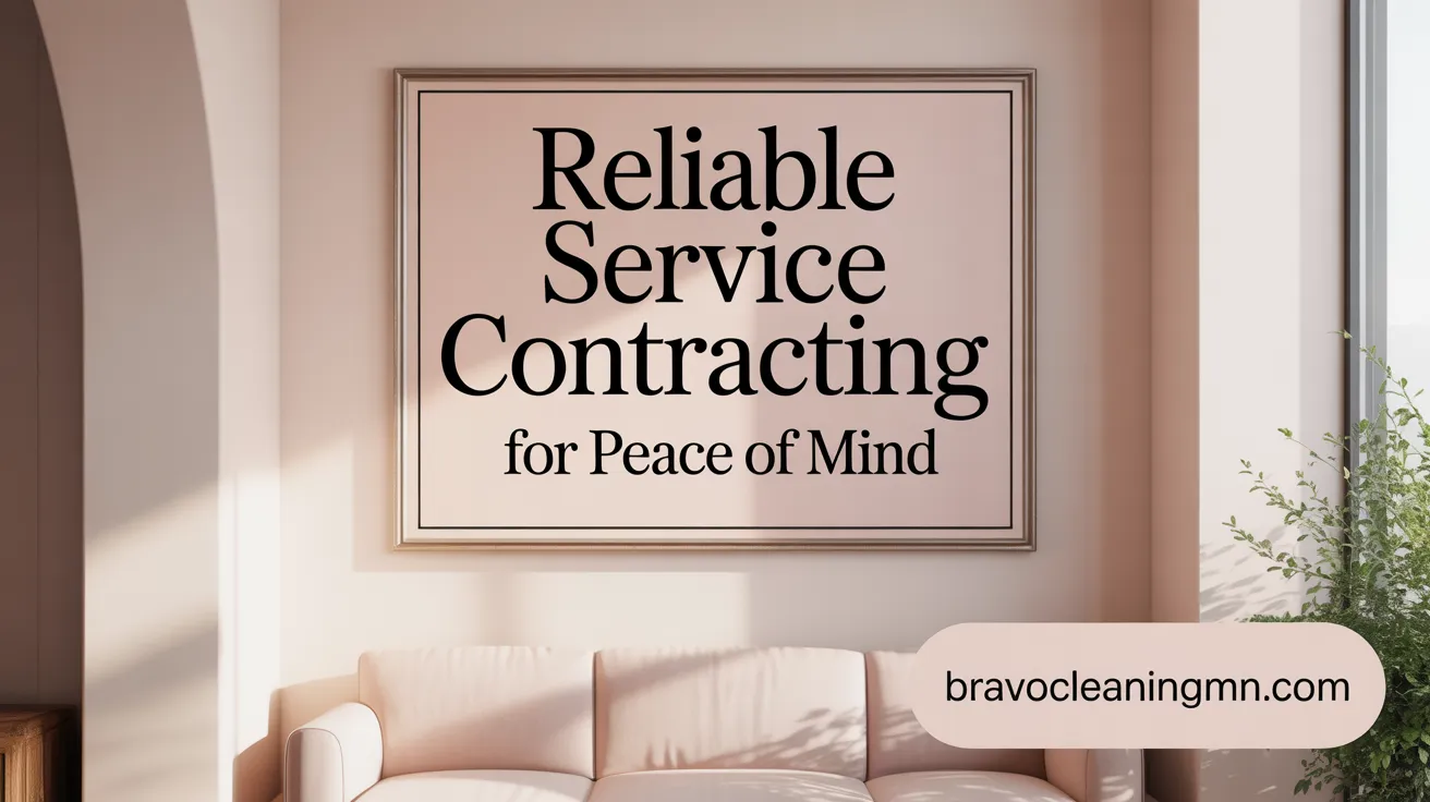 Reliable Service Contracting for Peace of Mind