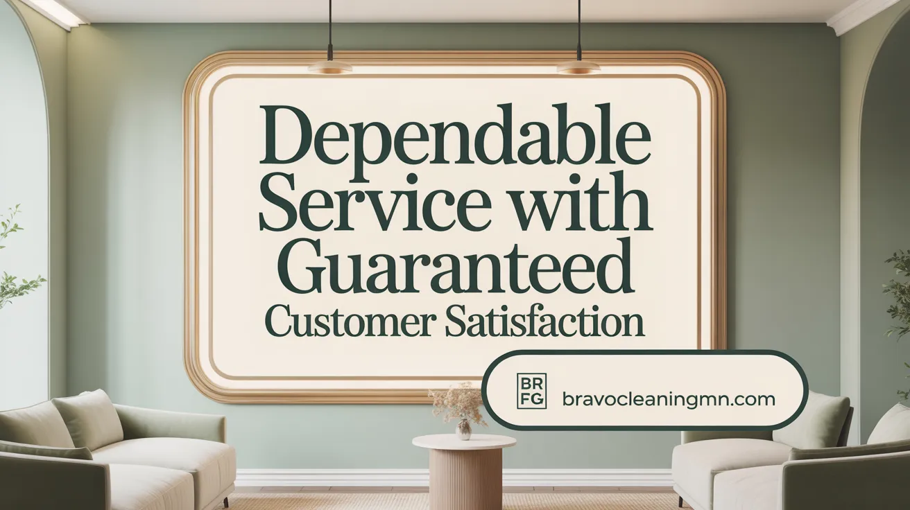 Dependable Service with Guaranteed Customer Satisfaction